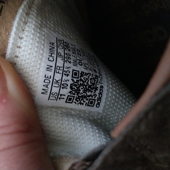 Men's brown/tan suede adidas - Picture 5 of 5